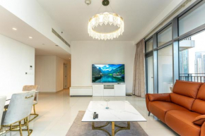 Modern Luxury 2BR Burj Khalifa Partial & Boulevard full View